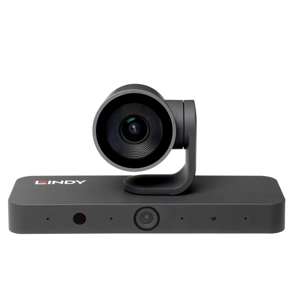 Webcam Lindy 38422 8 MP 4K Ultra HD 3x Zoom Schwarz