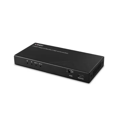Video-Splitter Lindy 38534 HDMI 2 Ports 8K60Hz Audio-Extraktion