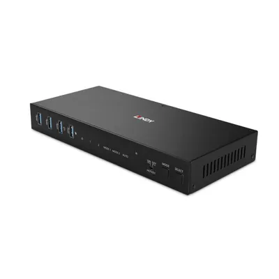 KVM Switch Lindy 39314 HDMI 4K Ultra HD USB Audio 4 Ports