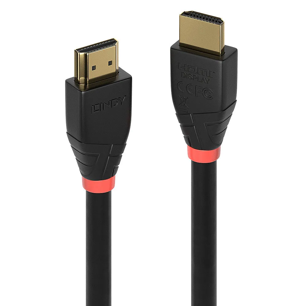 HDMI 2.0 Kabel Lindy 20 m Schwarz 4K UHD
