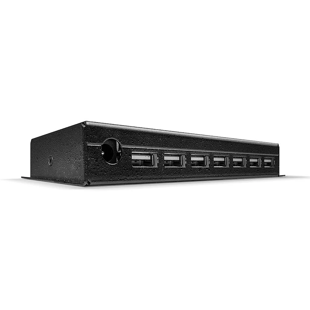 Hub USB Lindy 42794 7 Ports USB 2.0 Metall Externe Stromversorgung 3.2A