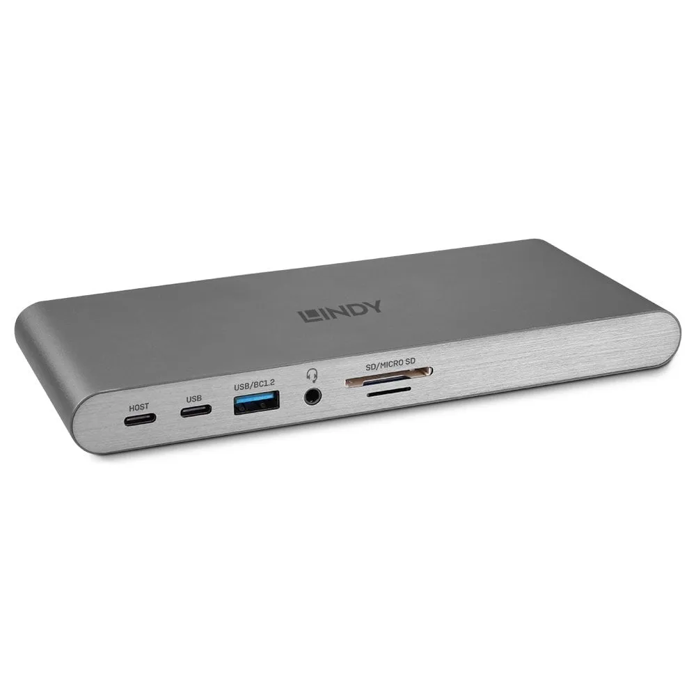 Dockingstation Lindy 43349 USB 3.2 Gen 1 Type-C 100W Ethernet 4K HDMI Dockingstation Lindy 43349 USB 3.2 Gen 1 Type-C 100W Ethernet 4K HDMI