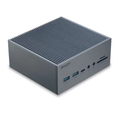 Dockingstation Lindy 43351 USB 3.2 Gen 1 Type-C 4K HDMI Ethernet Grau Dockingstation Lindy 43351 USB 3.2 Gen 1 Type-C 4K HDMI Ethernet Grau