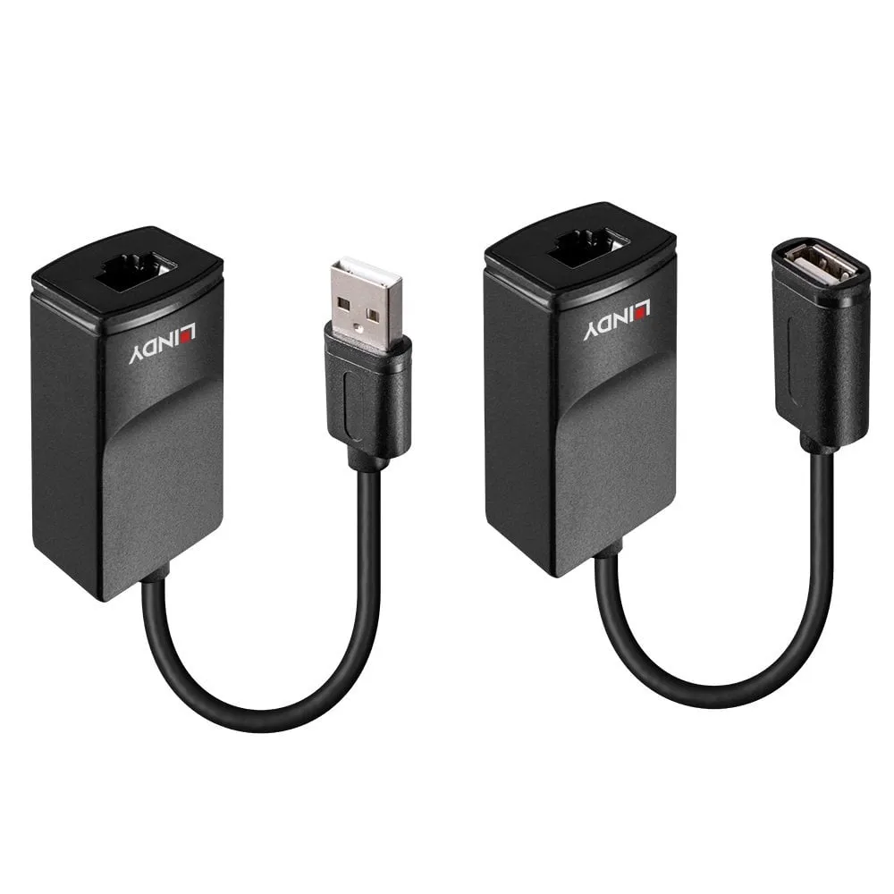 Transceiver Lindy 43365 60 m 12 Mbit/s Cat5e Cat6 Schwarz Kunststoff Transceiver Lindy 43365 60 m 12 Mbit/s Cat5e Cat6 Schwarz Kunststoff
