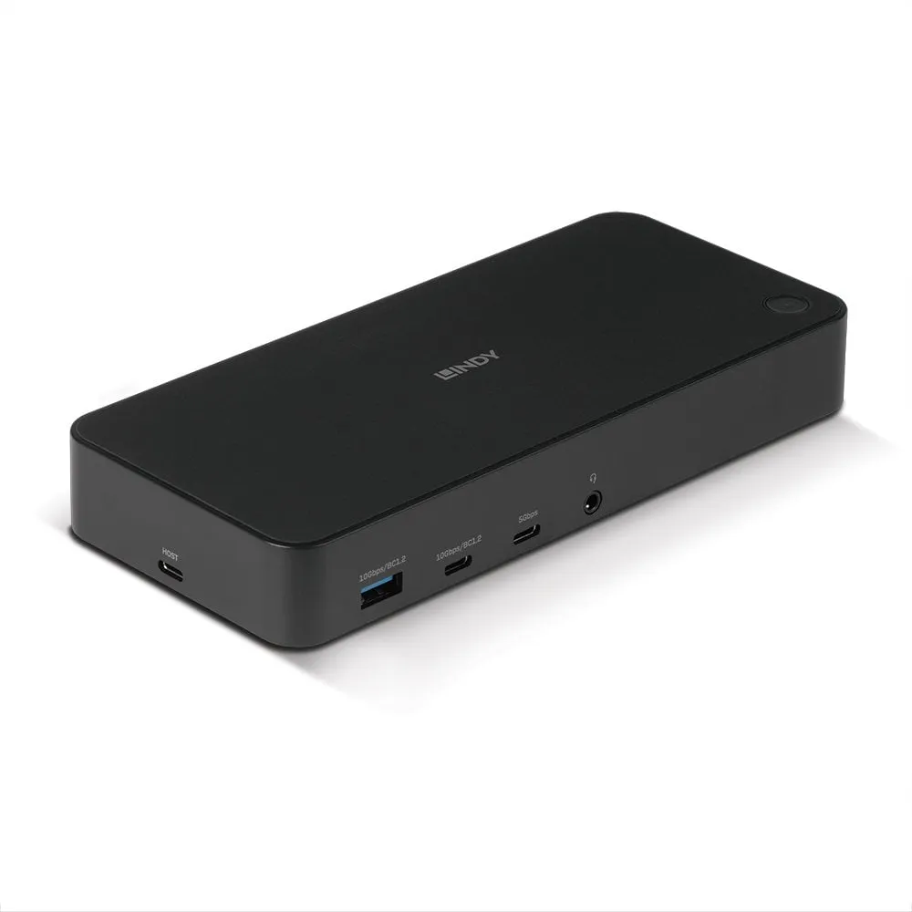 Dockingstation Lindy 43366 USB 3.2 Gen 2 Type-C mit HDMI und Ethernet Dockingstation Lindy 43366 USB 3.2 Gen 2 Type-C mit HDMI und Ethernet