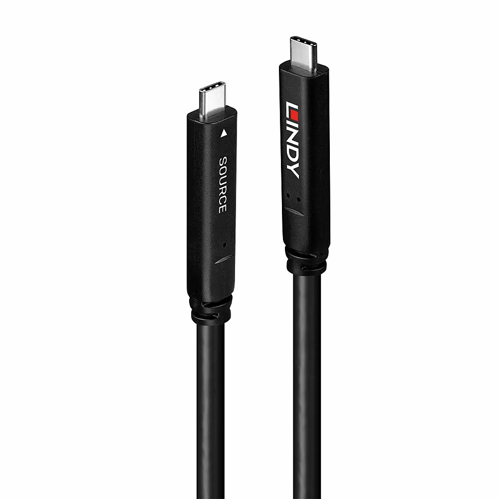 USB-C Kabel Lindy 43399 15 m USB 3.2 Gen 1 5 Gbit/s Schwarz USB-C Kabel Lindy 43399 15 m USB 3.2 Gen 1 5 Gbit/s Schwarz