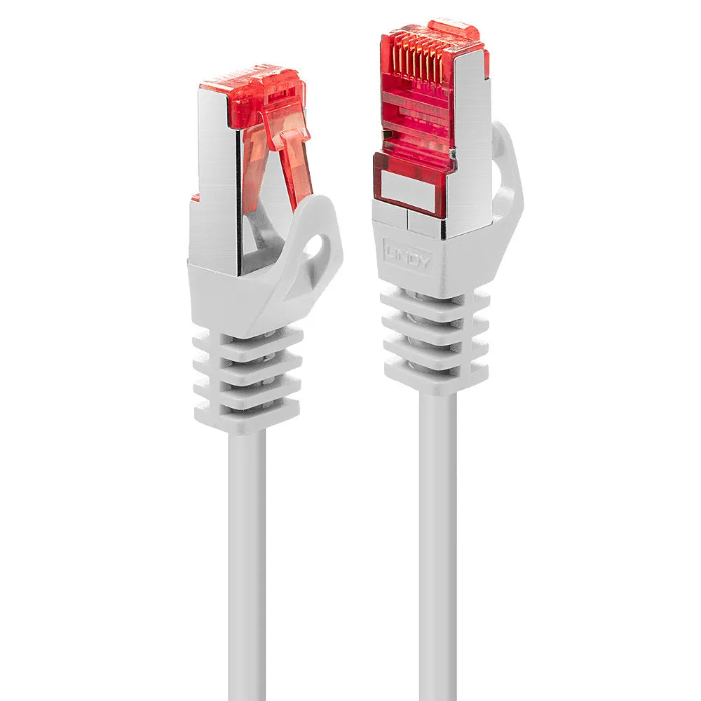 Netzwerkkabel Lindy Cat6 S/FTP 1 m Weiß