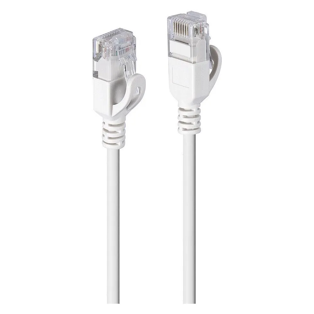 Lindy 5m Cat.6A U/FTP Ultra Slim Netzwerkkabel, grau RJ45-Stecker, 500MHz, Kupfer, 30AWG