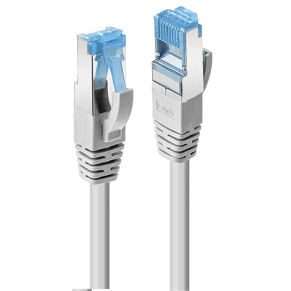 Netzwerkkabel Lindy Cat6a U/UTP 7,5 m Grau