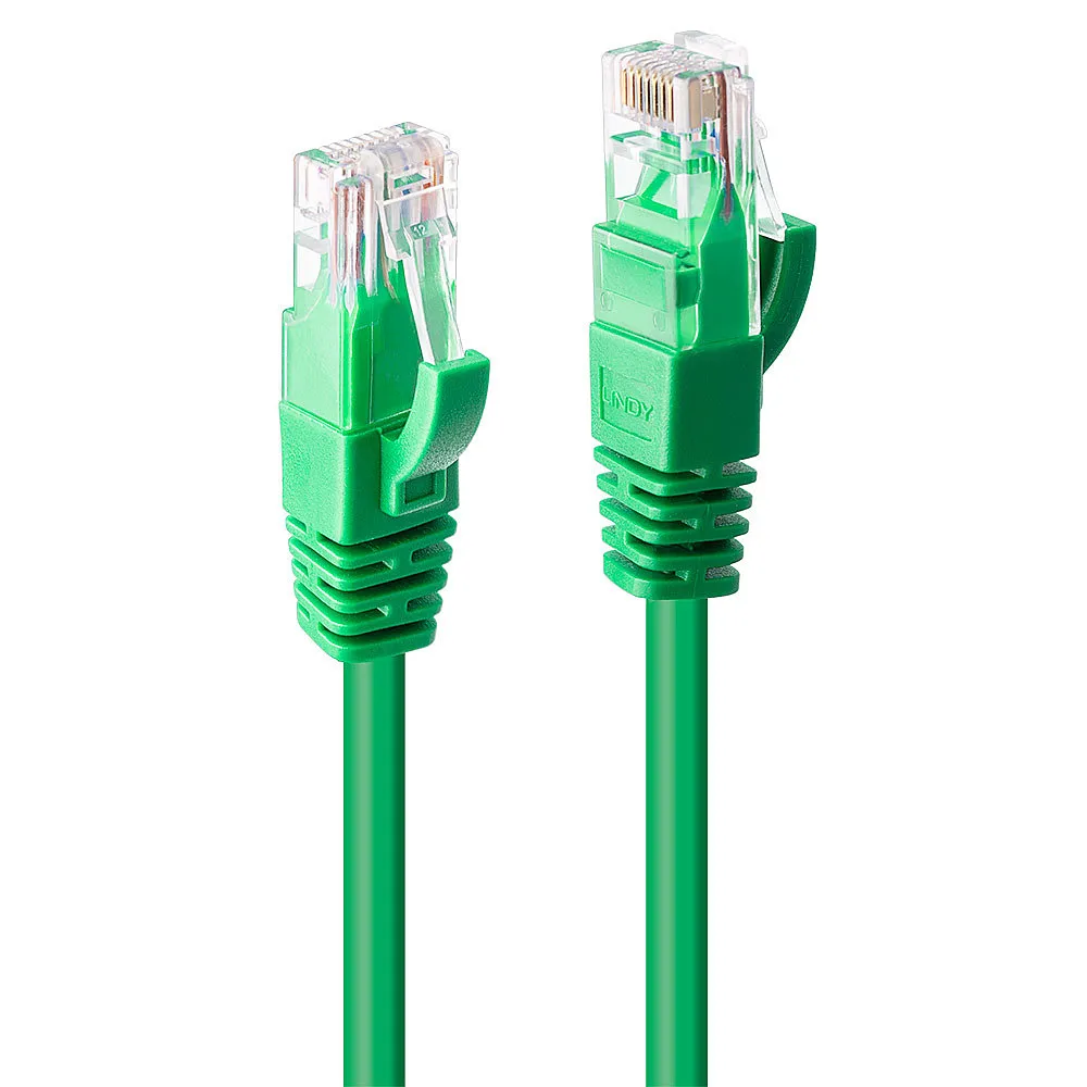 Lindy 48047 Netzwerkkabel Grün 1 m Cat6 U/UTP (UTP)