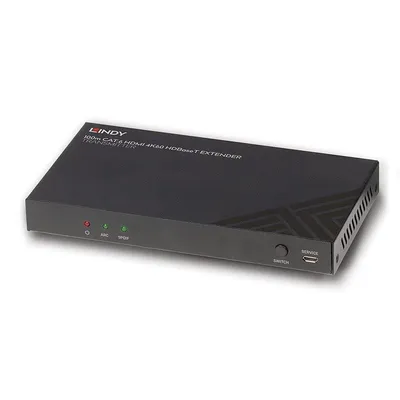 AV-Extender Lindy 38341 HDMI 4K60 Cat6 HDBaseT 100 m Schwarz