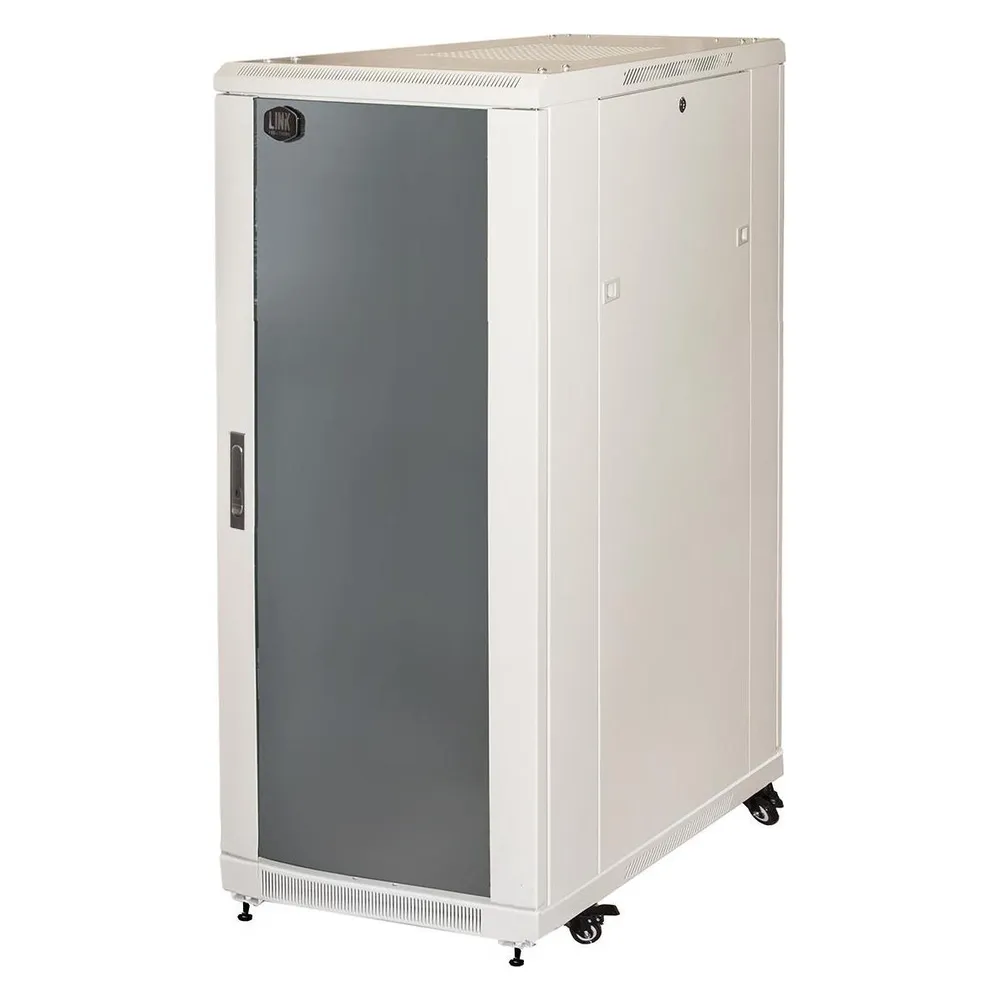Link Zubehör LK1927U68GR, 27U-Rack, freistehendes Rack, weiss