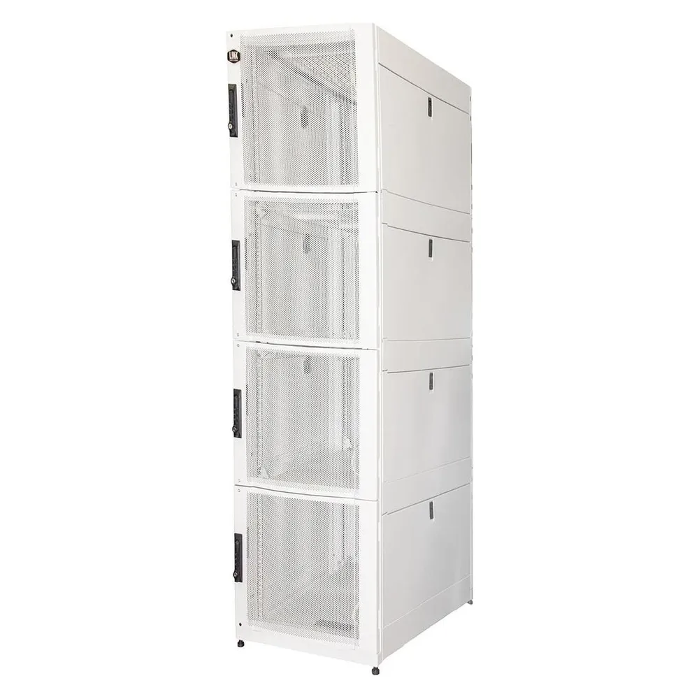 Link Zubehör LK1942U614 Rack 80 kg freistehendes Rack 42U Weiss