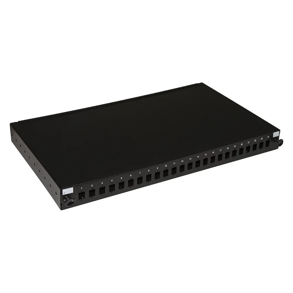 Link LK24FON Netzwerkanschlusskasten Schwarz