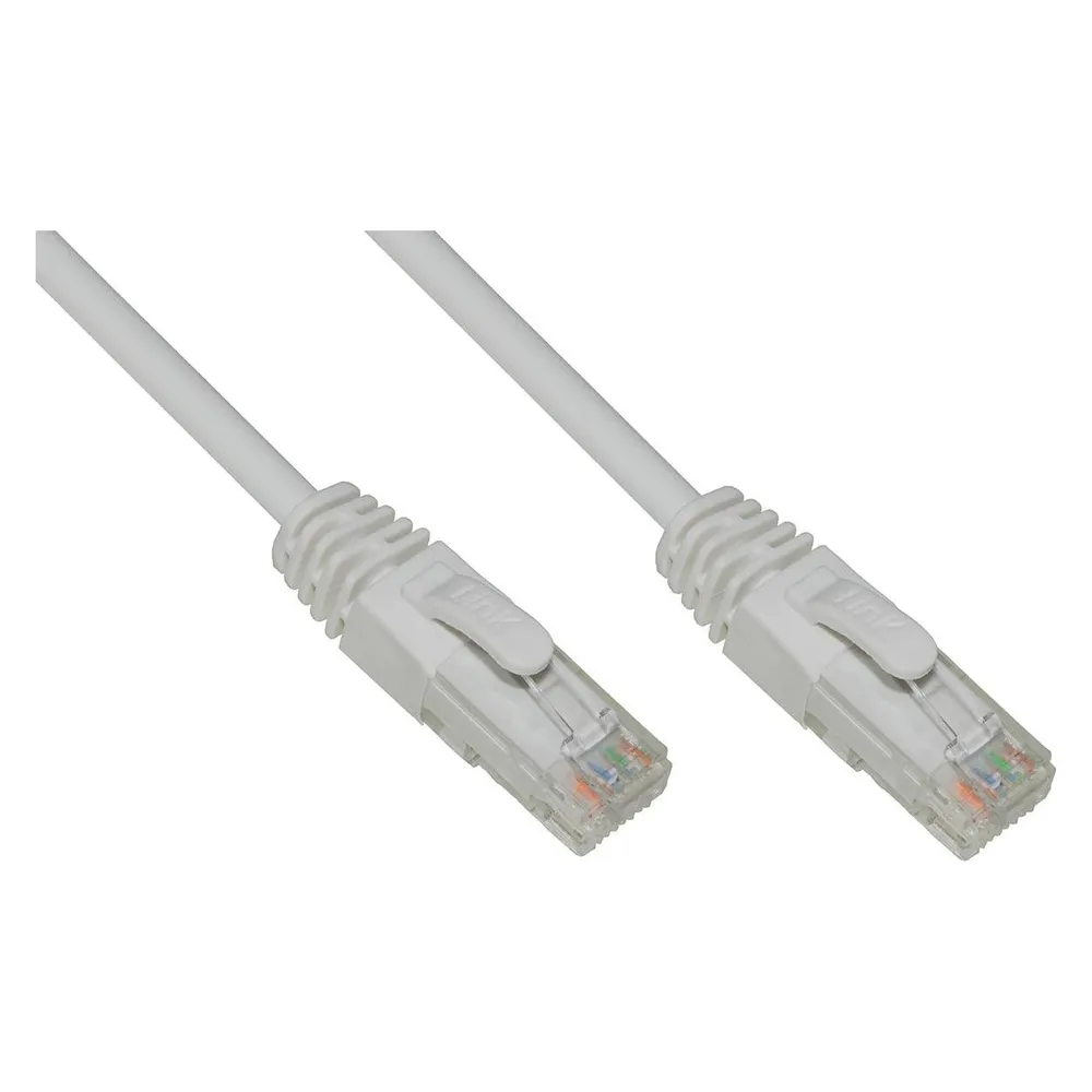 Link LK6AU050 Netzwerkkabel, grau, Cat6a, U/UTP (UTP)