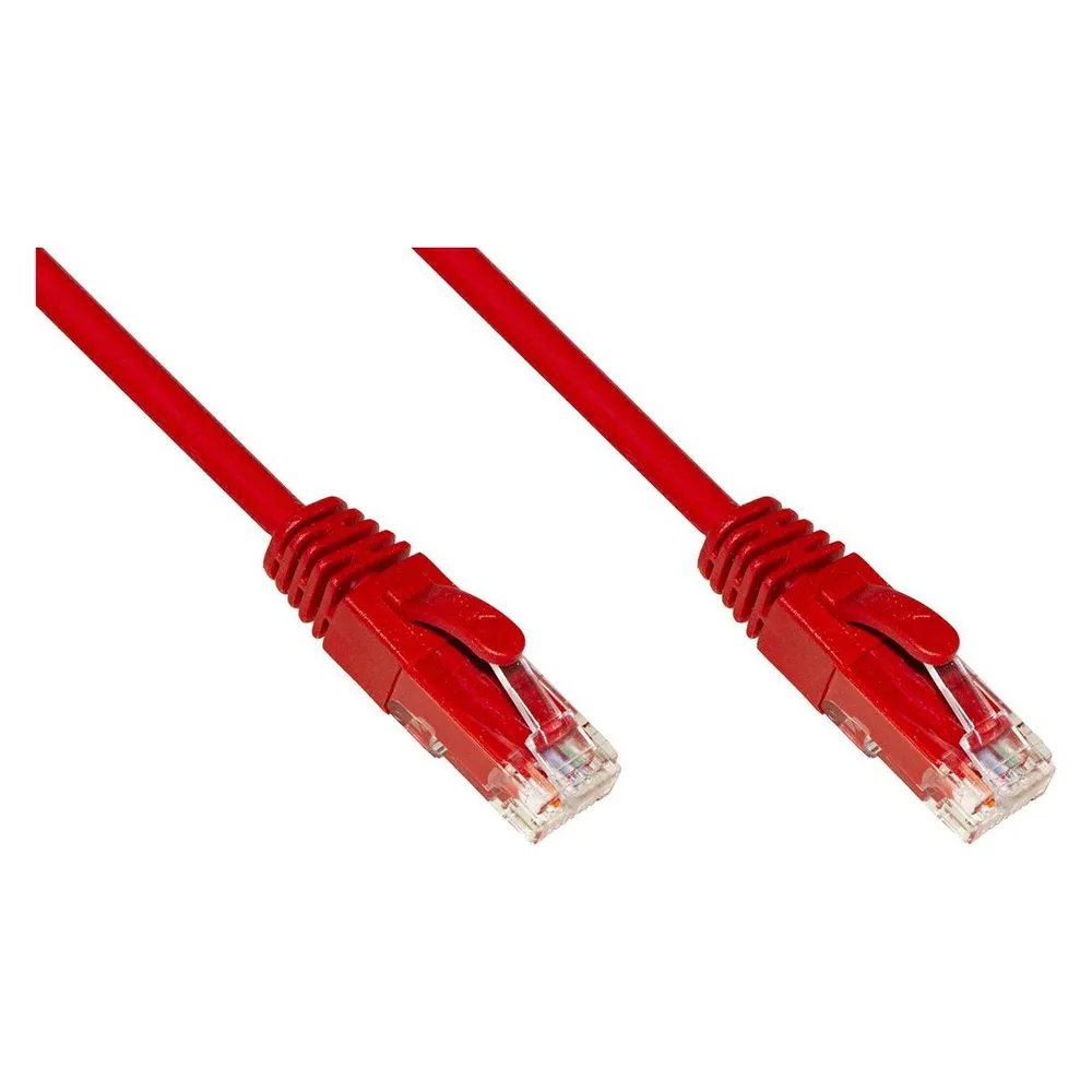 Link LK6AU050R Netzwerkkabel Rot 50 m Cat6a U/UTP (UTP)