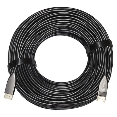 Link AOC Hybrid-Glasfaserkabel mit DisplayPort