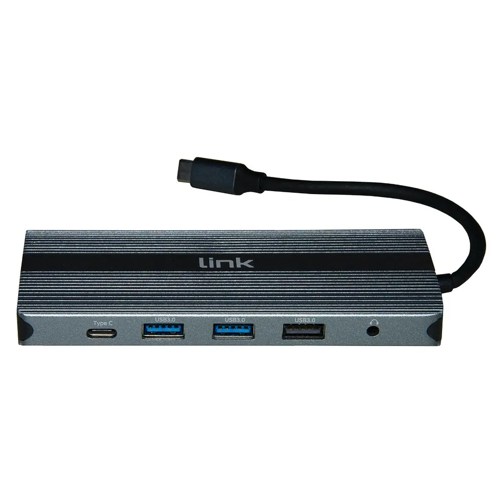Link LKDOCK3 USB-C-Dockingstation mit 12