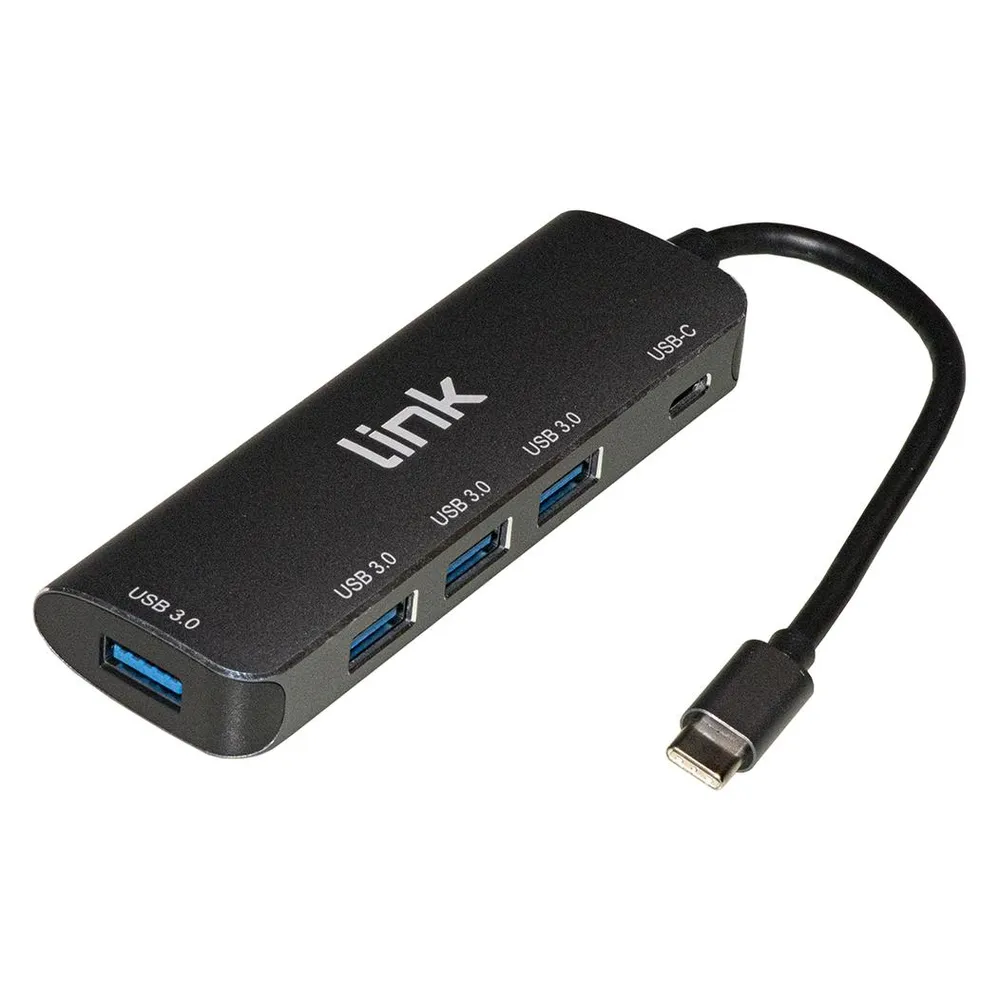 Link USB-C-Hub mit 4 Anschlüssen