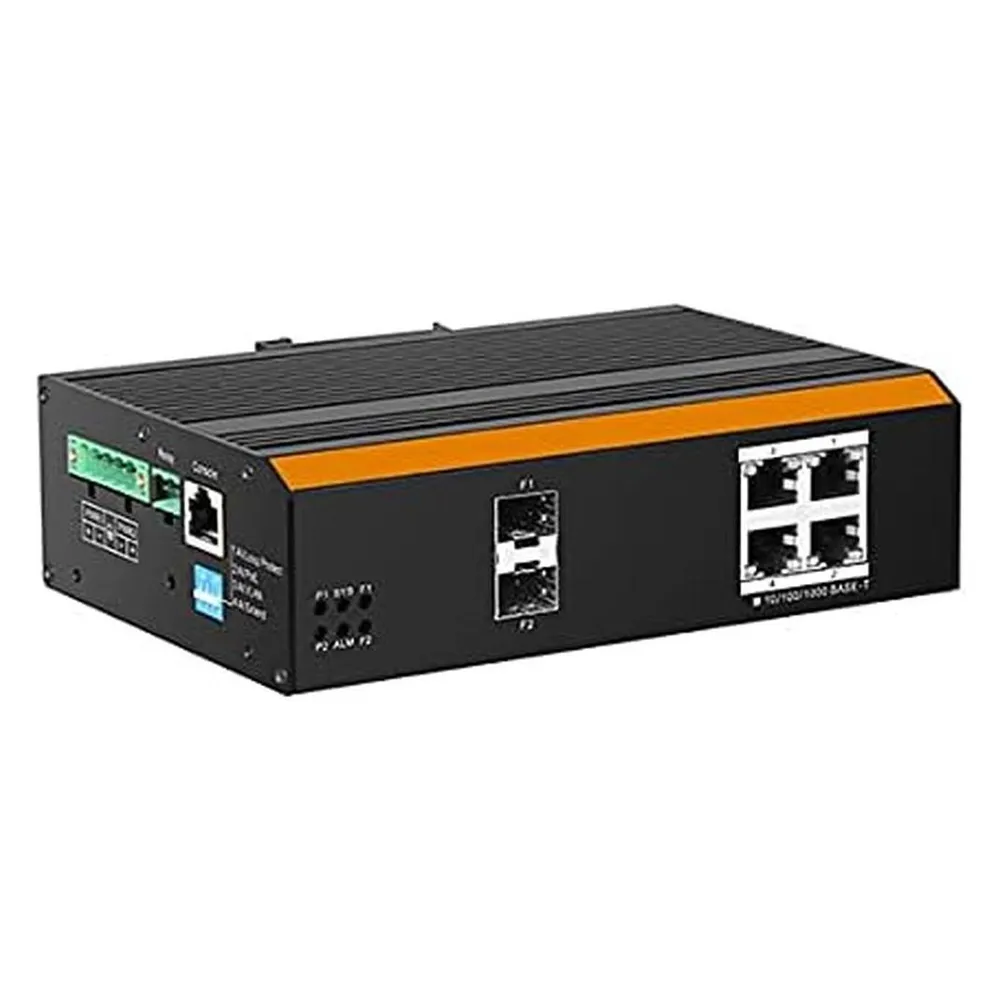 Link Managed Industrial Switch mit 4 Ports
