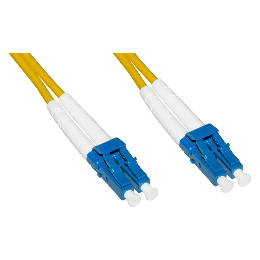 Link LKLCLC905B Glasfaserkabel 5 m LC OS2 Gelb