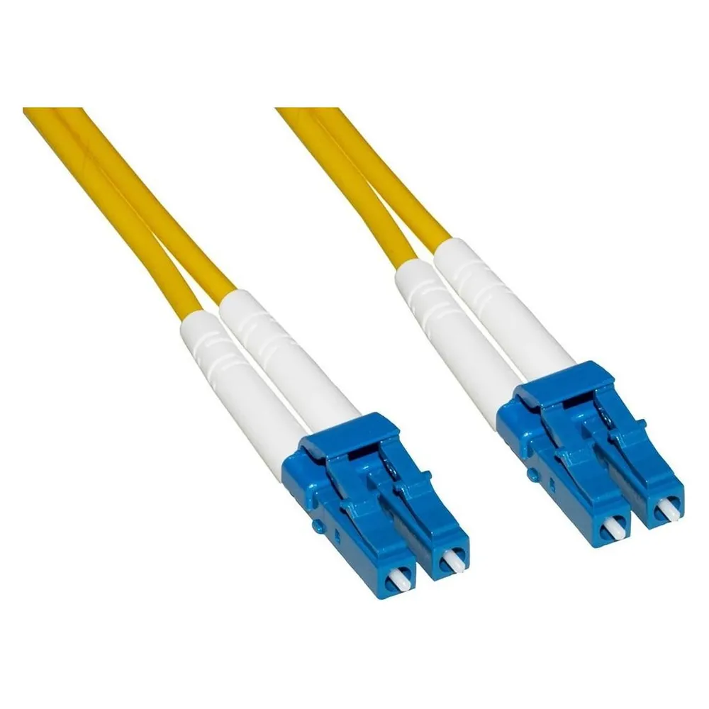 Link Zubehör LKLCLC910 Lichtwellenleiterkabel 10 m 2x LC OS2 Gelb
