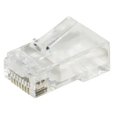 Link Paket 100 Stecker 8-polig Kat
