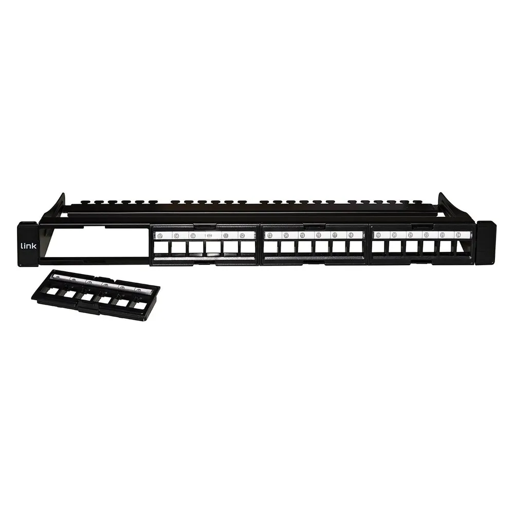 Link 24-Port-Patchfeld ohne Module