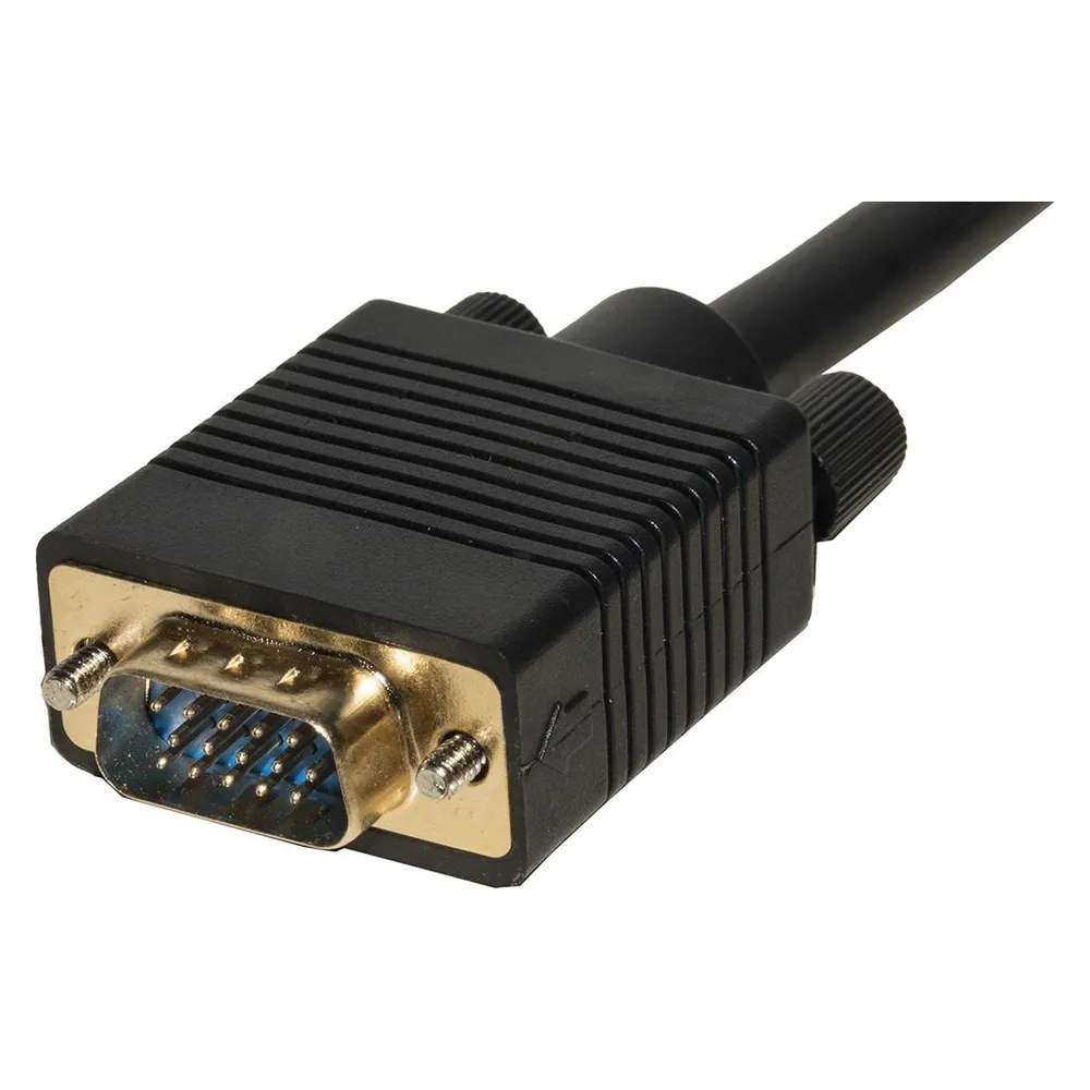 Link Zubehör LKADAT06 Videokabel und Adapter VGA 2x VGA (D-Sub) Schwarz