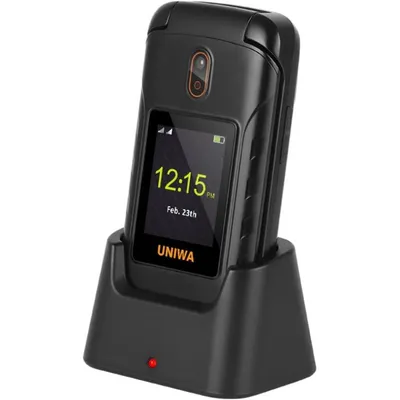 Lipa Uniwa V909T Seniorentelefon 4G Schwarz