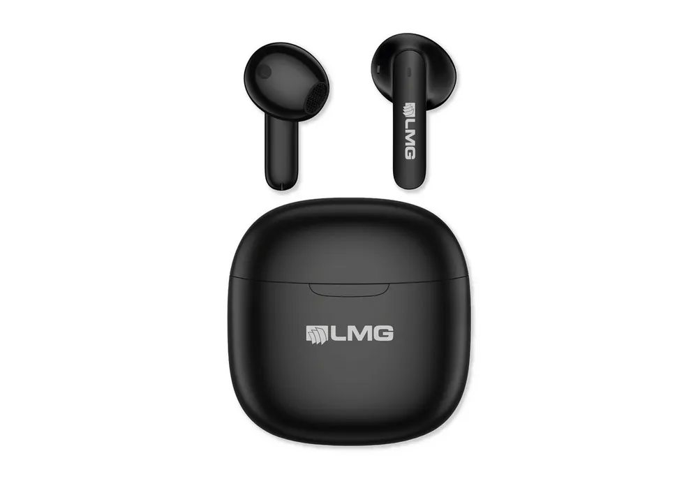LMG Germany T68 In-Ear Kopfhörer, Bluetooth V5.4, ENC, mit Ladecase Bluetooth-Kopfhörer (IOS, Android, HSP, HFP, A2DP, AVRCP, Bluetooth 5.4, ENC, Touch Control, 6 h Musik, 4 Mikrofone, Ladeetui)