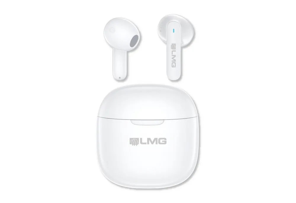 LMG Germany T68 In-Ear Kopfhörer, Bluetooth V5.4, ENC, mit Ladecase Bluetooth-Kopfhörer (IOS, Android, HSP, HFP, A2DP, AVRCP, Bluetooth 5.4, ENC, Touch Control, 6 h Musik, 4 Mikrofone, Ladeetui)