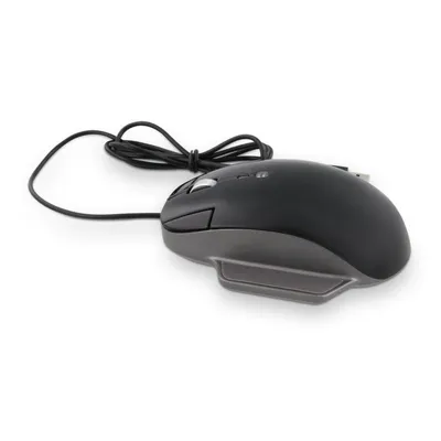Ratón LMP Elite Pro USB Type-C 6400 DPI Schwarz Ergonomisch Rechts