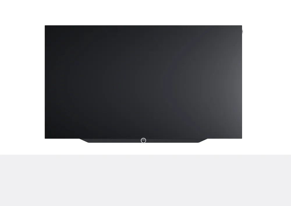 bild s.77 graphite grey mit Wandhalterung OLED TV