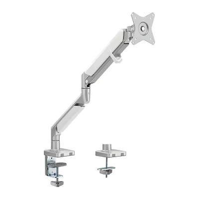 LogiLink BP0086 Monitorhalterung Tisch 17 bis 32" VESA 75x75 bis 100x100 Max 9Kg Silber