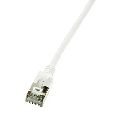 Übersetzungsanfrage: Uftp Slim Cat6 Lan-Kabel 0,5 m – Weißer Logilink – 10 Gbit/s Ethernet-Flachstecker – Computer, Router, Modem, Switch!!!