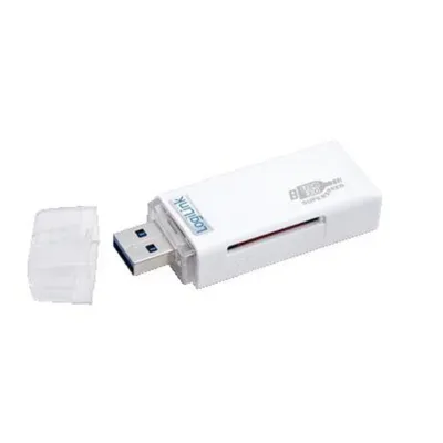 Kartenleser LogiLink CR0034 USB 3.2 Gen 1 Weiss Plug and Play