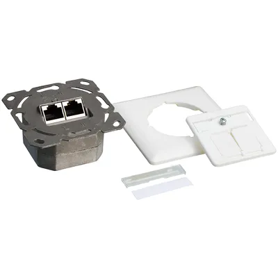 LOGILINK CAT.6a Datendose UP, reinweiß