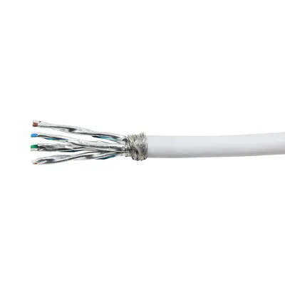 LOGILINK CAT.7 Verlegekabel CPV0040, 50 m, weiß