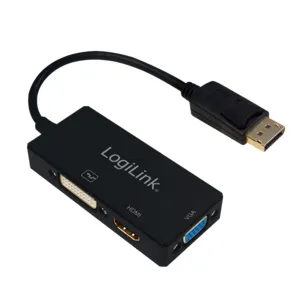 LOGILINK DisplayPort-Adapter CV0109, DVI, HDMI, VGA