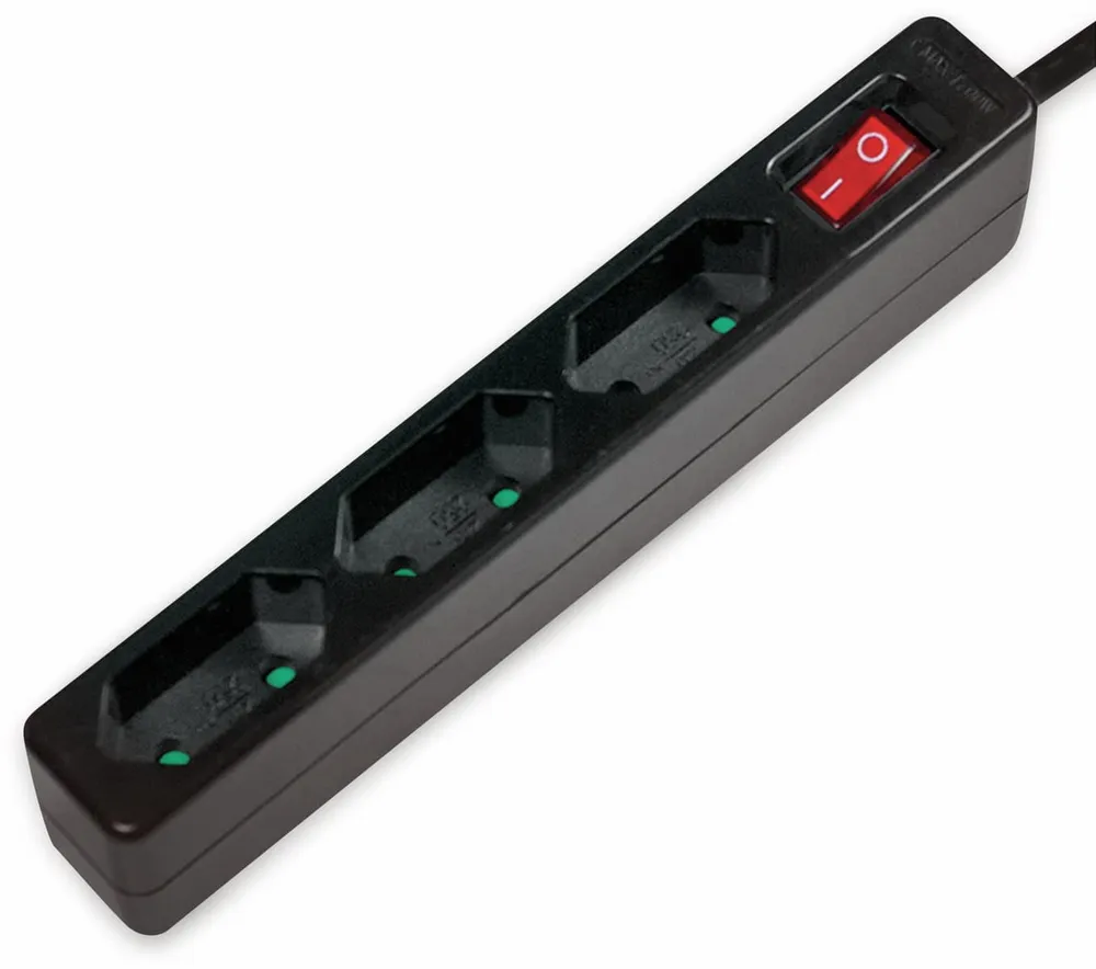 LOGILINK Euro-Steckdosenleiste 3-fach