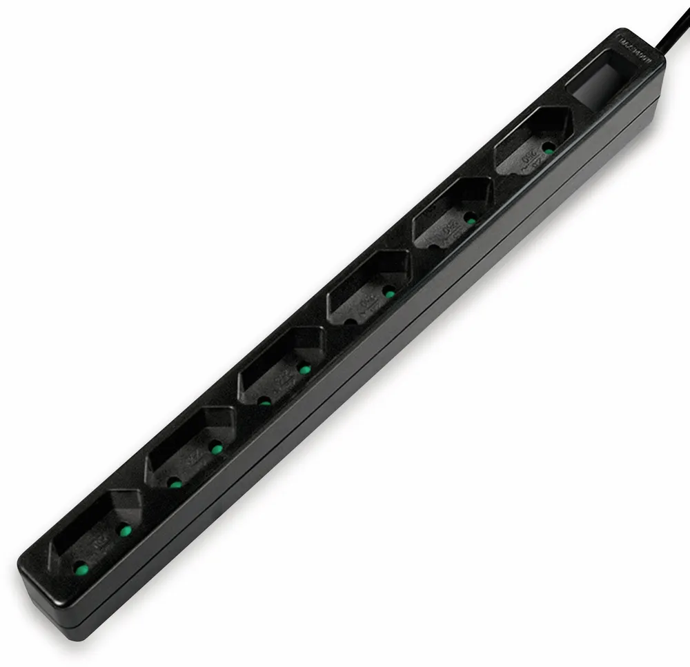 LOGILINK Euro-Steckdosenleiste 6-fach