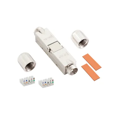 LOGILINK Feldkonfektionierbarer Kabelverbinder MP0073 CAT6A geschirmt