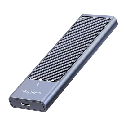 LOGILINK Festplattengehäuse UA0435 M.2 NVMe USB 3.2 2x2, bis zu 10TB, bis zu 20Gbit/s