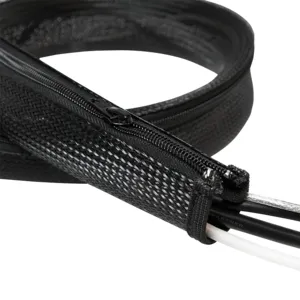 LOGILINK Kabelmanager KAB0046, Flexibel, Reißverschluss