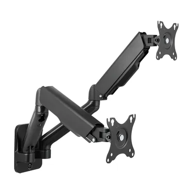 LOGILINK Monitorwandhalterung BP0146 2fach, 17-32, Gasdruckfeder