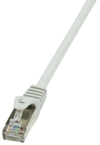 LOGILINK Patchkabel EconLINE CAT.5e F/UTP grau 0,25m