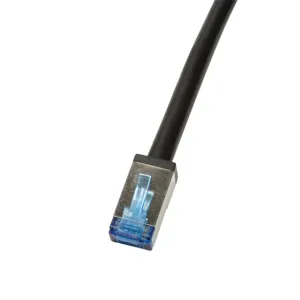 LOGILINK Patchkabel Outdoor CAT.6A S/FTP schwarz 10m
