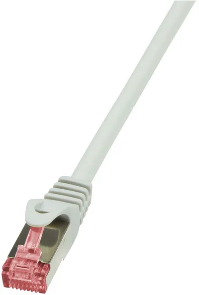 LOGILINK Patchkabel PrimeLine CAT.6 S/FTP 0,25m grau