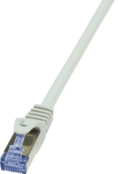 LOGILINK Patchkabel PrimeLine CAT.6A S/FTP 2m grau